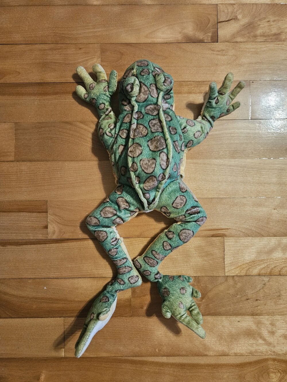 Folkmanis Leopard Frog Puppet 16"